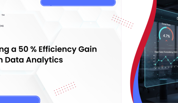 Blog 4 – Case Study Achieving a 50 % Efficiency Gain Through Data Analytics